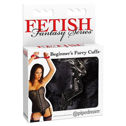 Fetish Fantasy Beginners Furry Cuffs By Pipedream Products - Cuffs and Restraints