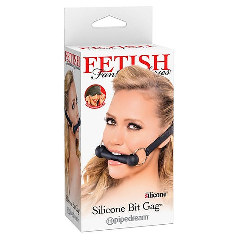 Silicone Bit Gag by Pipedream Products - Bondage Gags and Bits