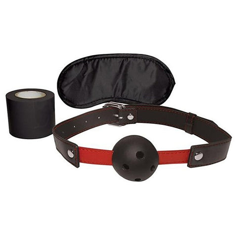 Submit to Silence Kit by Sportsheets - Bondage Gags and Bits