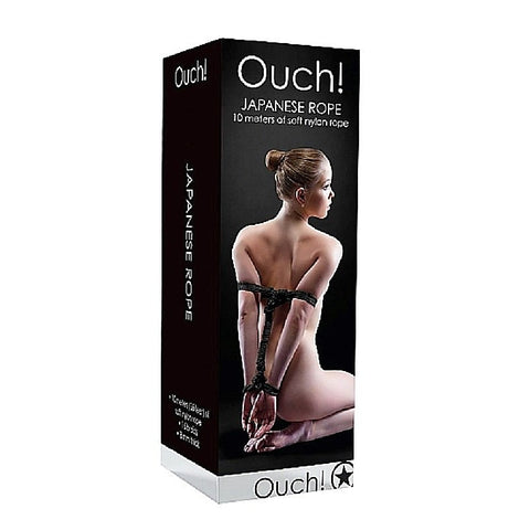 Ouch! Japanese Rope 10m by Shots Toys - Cuffs and Restraints