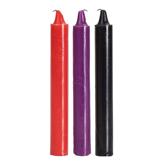 Doc Johnson Multi Colour Japanese Drip Candles - Bath and Intimate Fragrances