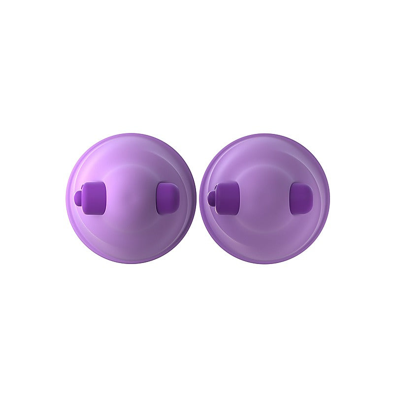 Fantasy For Her Nipple Suck-Hers Nipple Suckers Set of 2 - Nipple and Clit Clamps