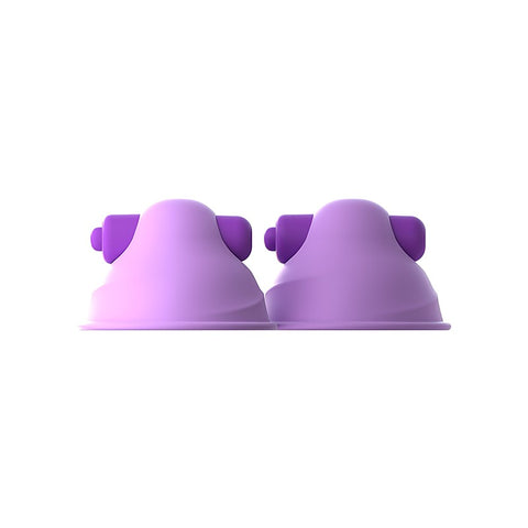 Fantasy For Her Nipple Suck-Hers Nipple Suckers Set of 2 - Nipple and Clit Clamps