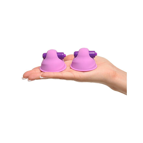 Fantasy For Her Nipple Suck-Hers Nipple Suckers Set of 2 - Nipple and Clit Clamps