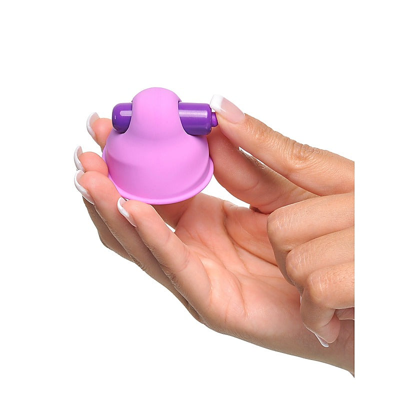 Fantasy For Her Nipple Suck-Hers Nipple Suckers Set of 2 - Nipple and Clit Clamps