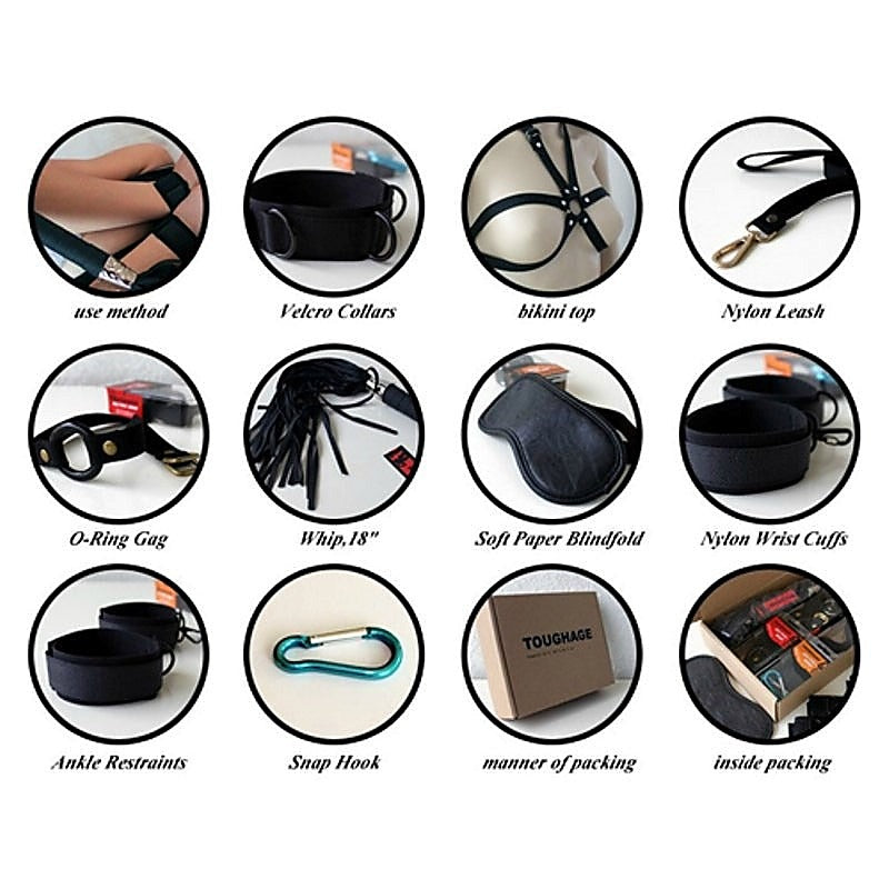 Leather Bondage Mittens By The Stockroom - Bondage Kits