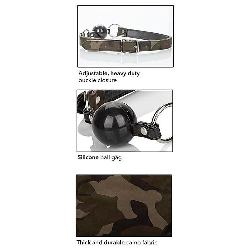 Colt Camo Ball Gag - Bondage Gags and Bits