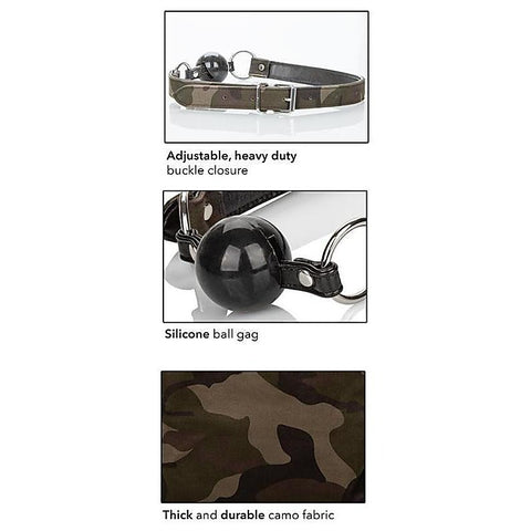 Colt Camo Ball Gag - Bondage Gags and Bits