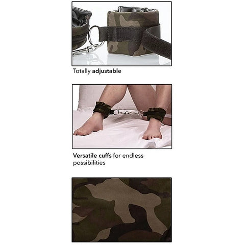 Colt Camo Universal Versatile Bondage Cuffs - Cuffs and Restraints