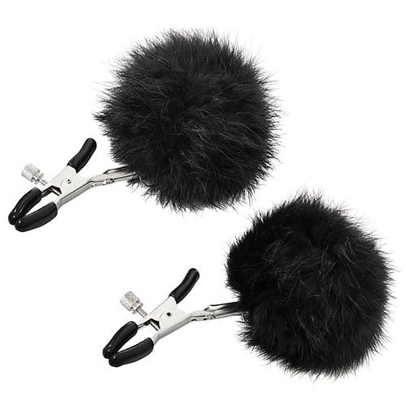 Sincerely Fur Nipple Clips by Sportsheets - Breast and Nipple Toys