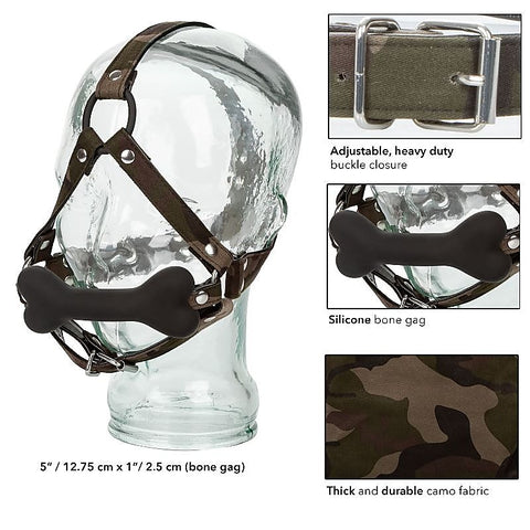 Colt Camo Bone Gag - Bondage Gags and Bits