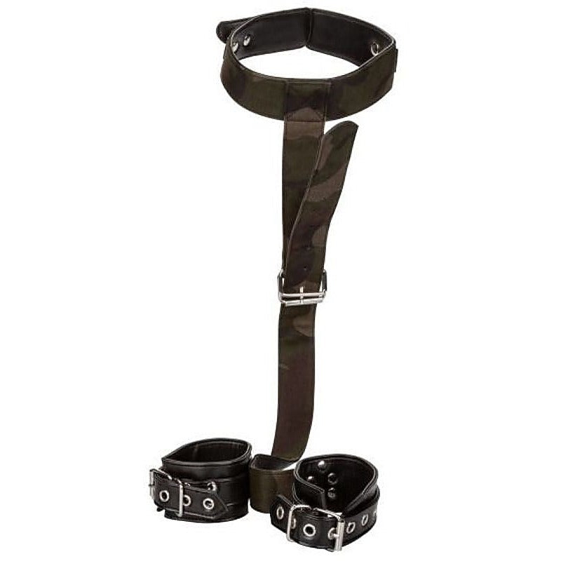 Colt Camo BDSM Play Collar and Cuffs - Cuffs and Restraints