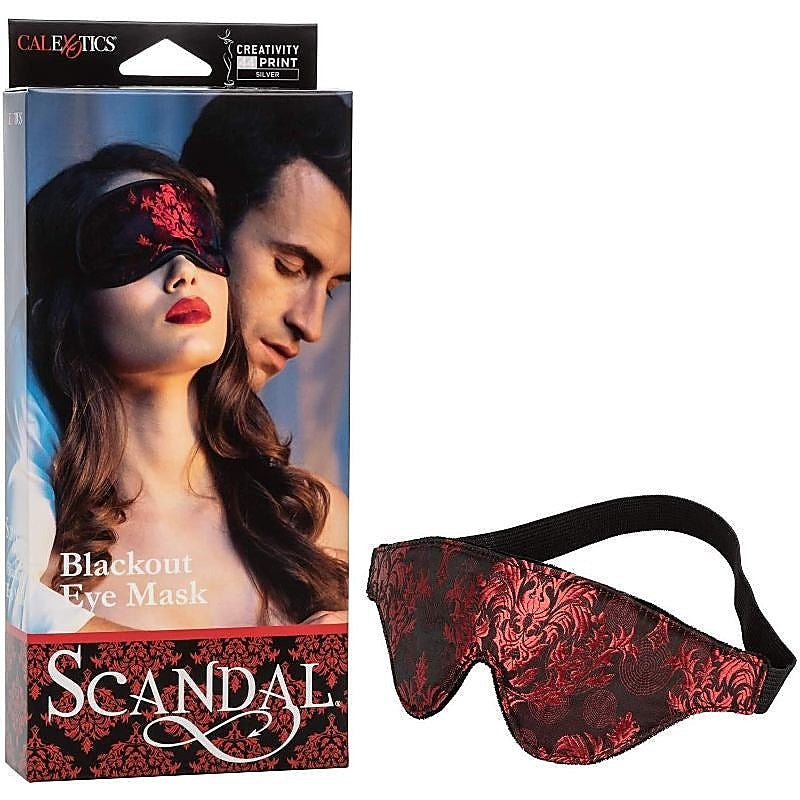 Scandal Blackout Eye Mask by California Exotics - Masks And Blindfolds