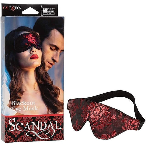 Scandal Blackout Eye Mask by California Exotics - Masks And Blindfolds