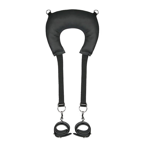 Easytoys Intimate Positioning Pillow Set with Ankle Cuffs - Cuffs and Restraints