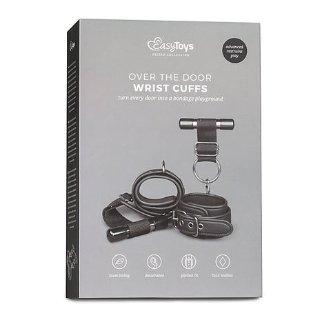 Easytoys Fetish Over the Door Wrist Cuffs - Cuffs and Restraints