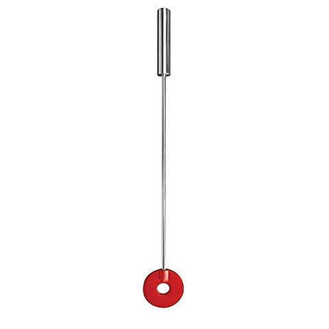 Leather Circle Tipped Crop By Shots Toys - Whips And Crops