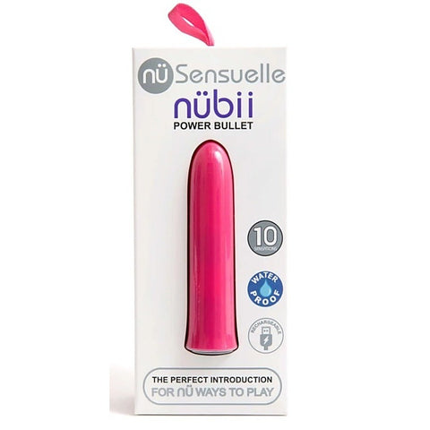 Nubii 10 Functions Vibrating Bullet Massager - Bullet Vibrators