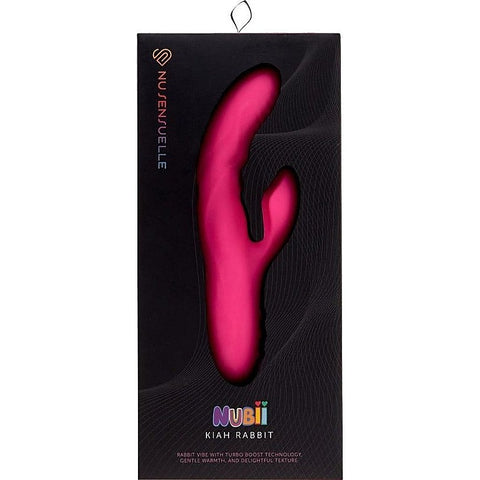 Nubii Kiah Silicone Rabbit Vibrator By Nu Sensuelle - Rabbit Vibrators