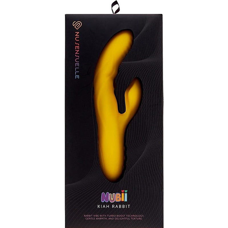 Nubii Kiah Silicone Rabbit Vibrator By Nu Sensuelle - Rabbit Vibrators