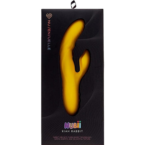 Nubii Kiah Silicone Rabbit Vibrator By Nu Sensuelle - Rabbit Vibrators