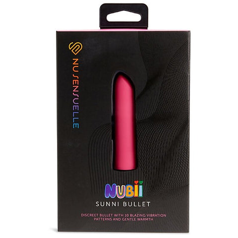 Nu Sensuelle Sunni Nubii Lipstick Bullet Vibrator With Heat - Bullet Vibrators