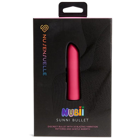 Nu Sensuelle Sunni Nubii Lipstick Bullet Vibrator With Heat - Bullet Vibrators