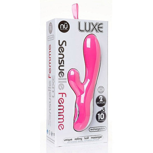 NU Sensuelle Luxe - Powerful Silicone Rabbit Vibrator - Rabbit Vibrators
