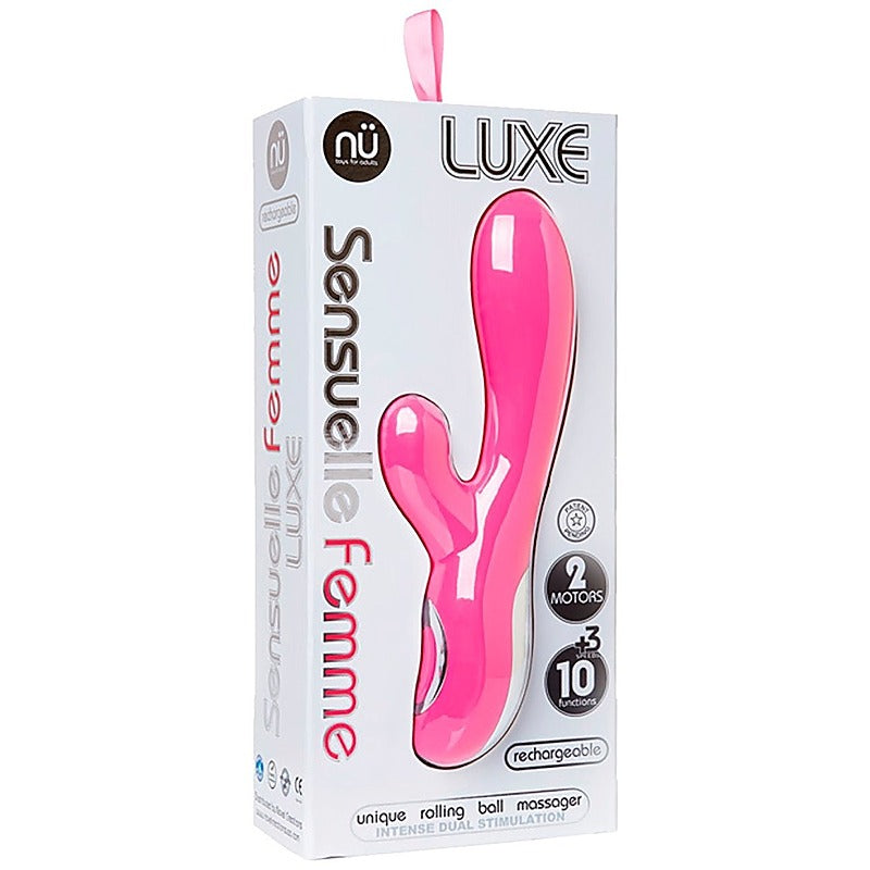 Powerful Silicone Rabbit Vibrator By Nu Sensuelle - Rabbit Vibrators