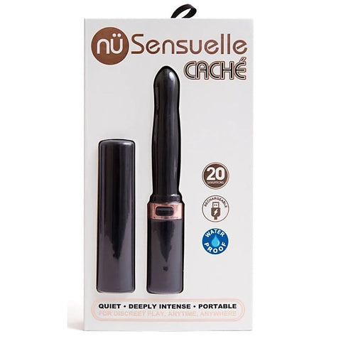 Sensuelle Cache 20 Functions Rechargeable Covered G-Spot Vibrator - G-Spot Vibrators