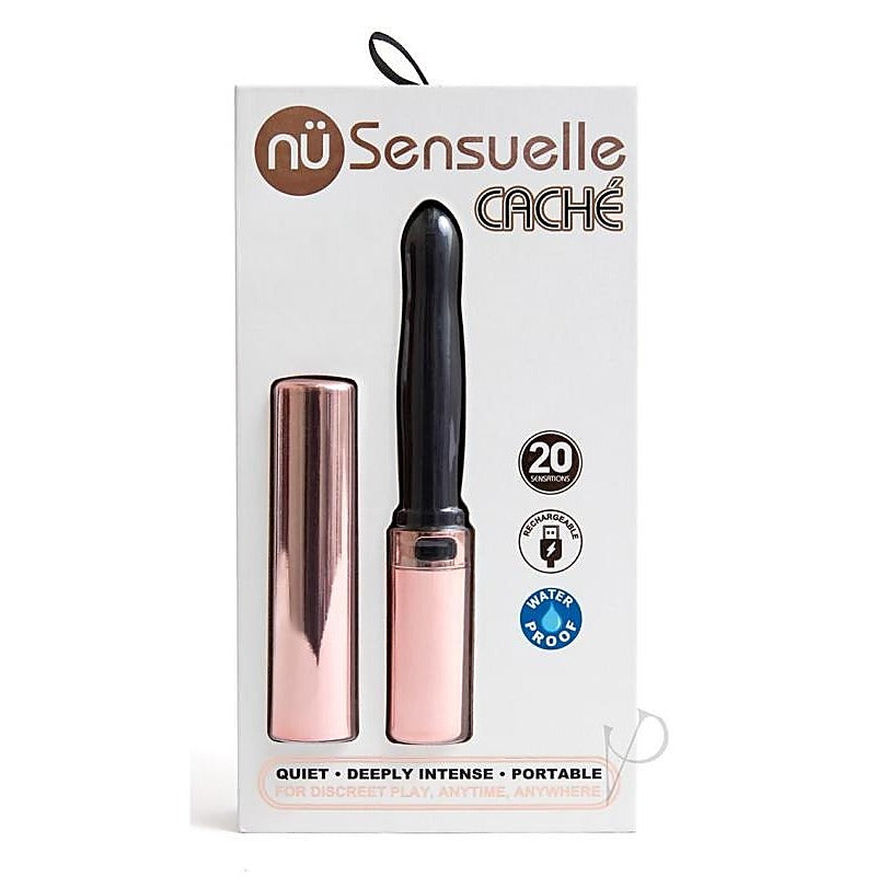 Sensuelle Cache 20 Functions Rechargeable Covered G-Spot Vibrator - G-Spot Vibrators