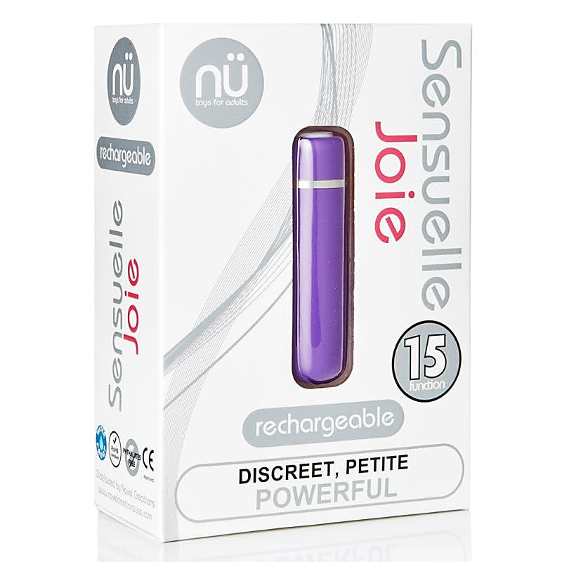 NU Sensuelle Joie 15 Functions Bullet Vibrator - Bullet Vibrators