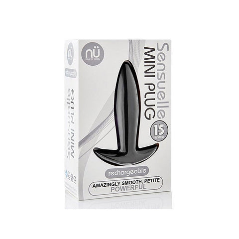 NU Sensuelle 15 Functions Vibrating Mini Butt Plug - Butt Plugs