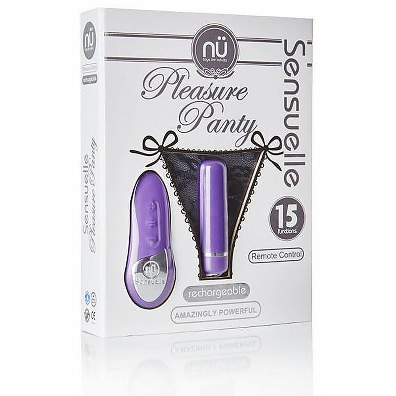 NU Sensuelle Remote Control Intimacy Panty - Waterproof and Versatile - Remote Control Vibrators
