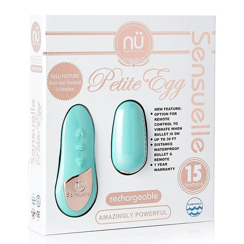 Versatile Vibrations - Nu Sensuelle Petite Pleasure Egg - Love Eggs and Kegel Exercisers