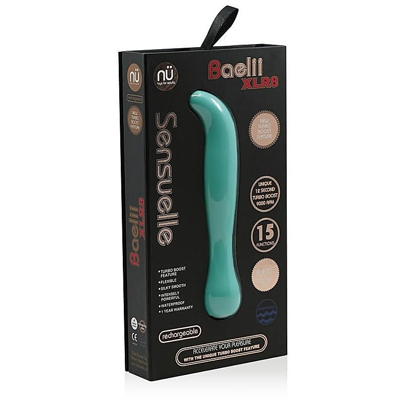 Nu Sensuelle Baelii XLR8 G-Spot and Clitoral Massager - G-Spot Vibrators