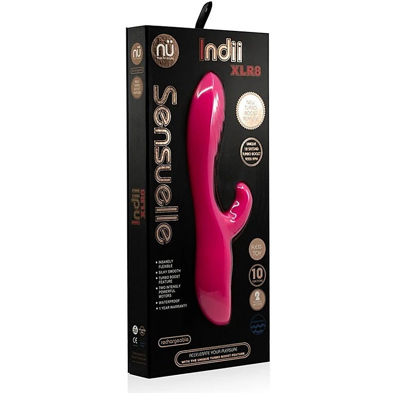 Indii Xlr8 Dual-Motor Vibrator By Nu Sensuelle - Rabbit Vibrators