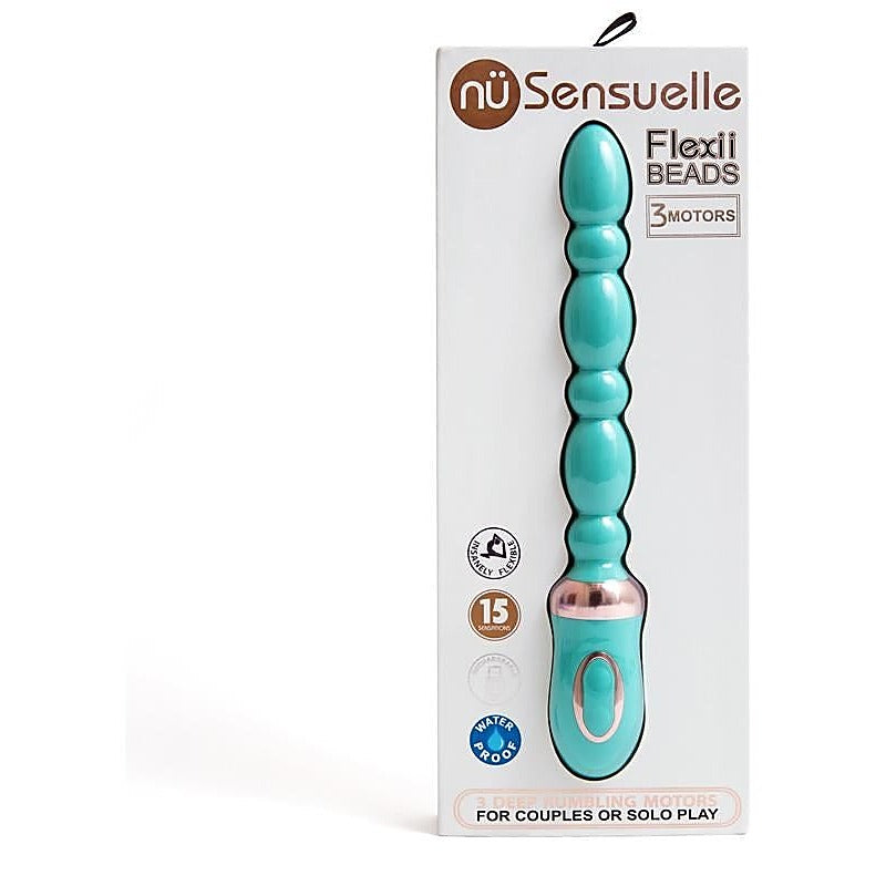 Premium Flexii Pleasure Beads By Nu Sensuelle - Anal Beads and Balls
