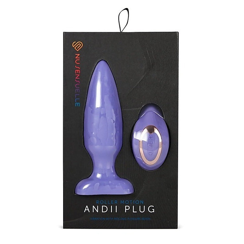 Nu Sensuelle Andii Remote Controlled Butt Plug - Butt Plugs
