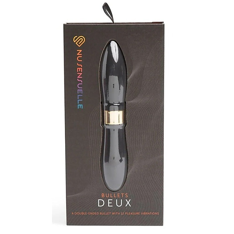Nu Sensuelle Deux 12 Functions Bullet Vibrator - Bullet Vibrators