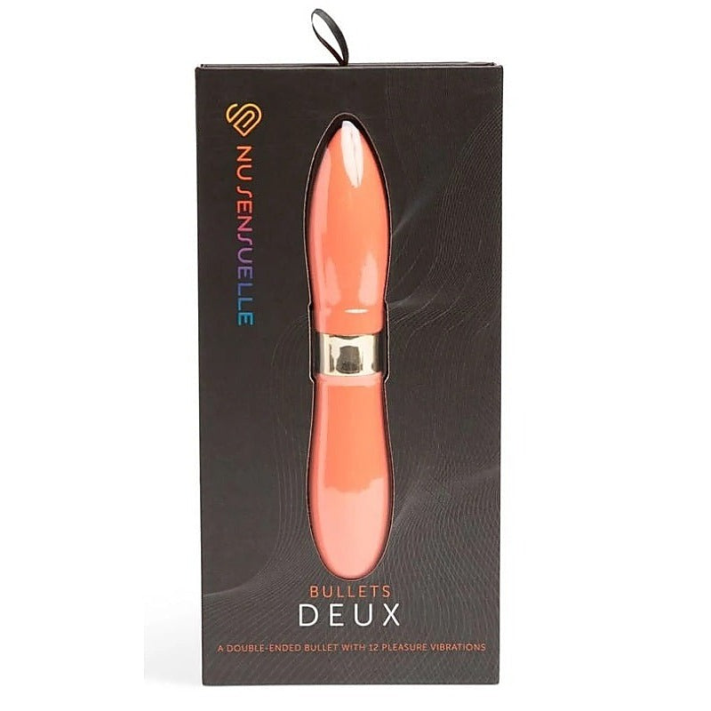 Nu Sensuelle Deux 12 Functions Bullet Vibrator - Bullet Vibrators