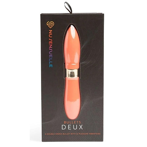 Nu Sensuelle Deux 12 Functions Bullet Vibrator - Bullet Vibrators