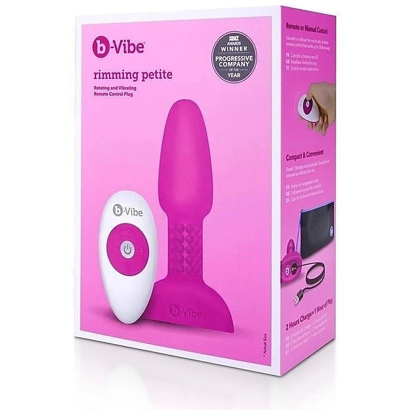 B-Vibe Petite Rimming Plug by B-Vibe - Butt Plugs
