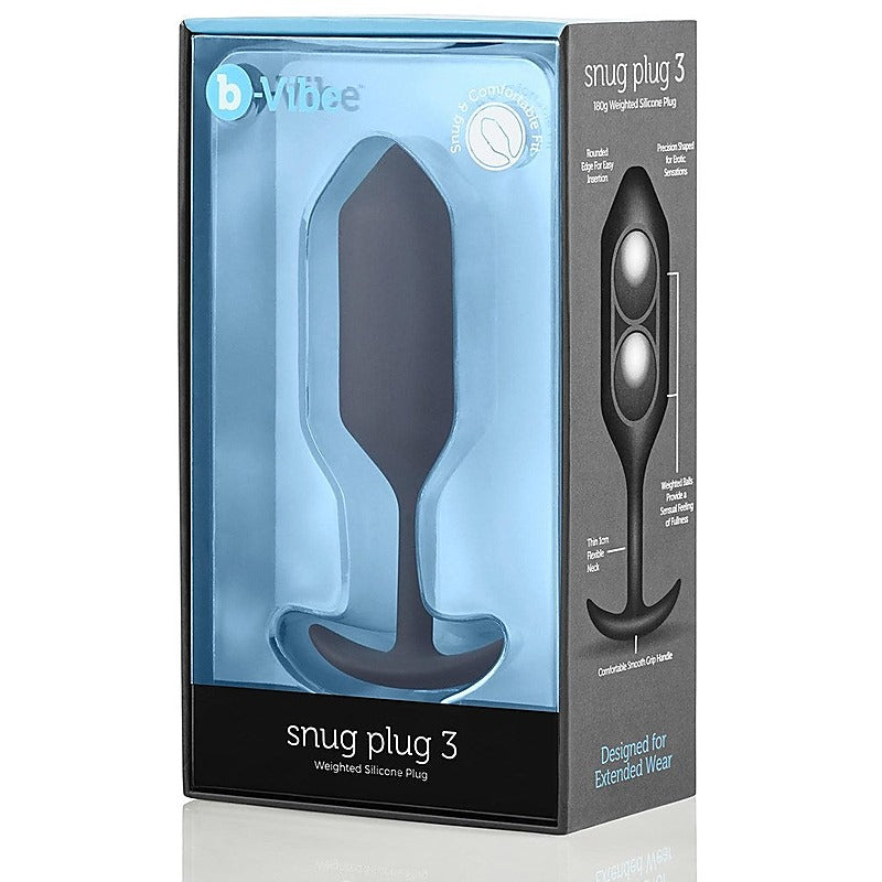 B-Vibe Snug Plug 3 by B-Vibe - Butt Plugs