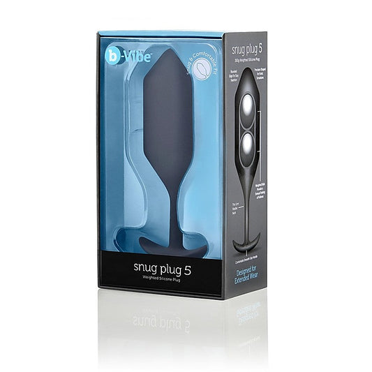 Snug Plug 5 - Advanced Weighted Stimulation By B-Vibe - Butt Plugs