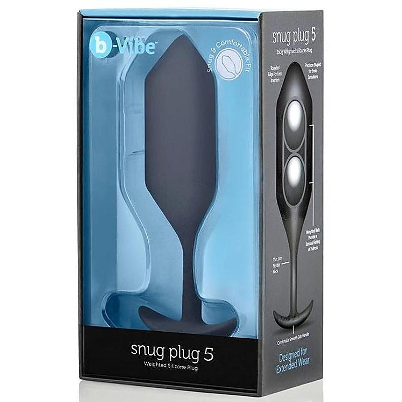 Snug Plug 5 - Advanced Weighted Stimulation By B-Vibe - Butt Plugs