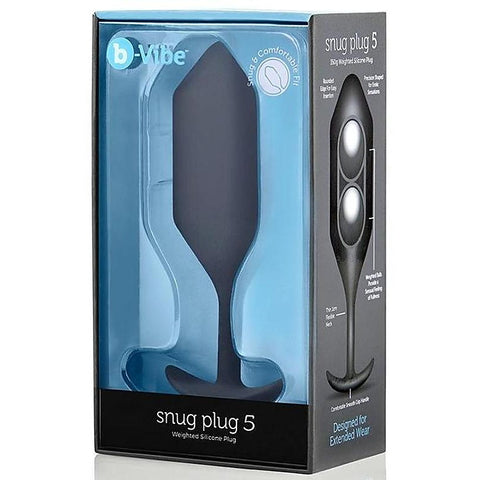 Snug Plug 5 - Advanced Weighted Stimulation By B-Vibe - Butt Plugs