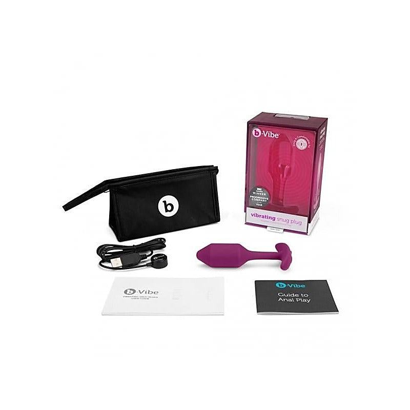 Vibrating Snug Plug by B-Vibe - Butt Plugs
