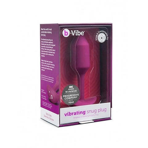 Vibrating Snug Plug by B-Vibe - Butt Plugs
