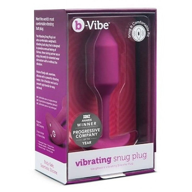 Vibrating Snug Plug by B-Vibe - Butt Plugs